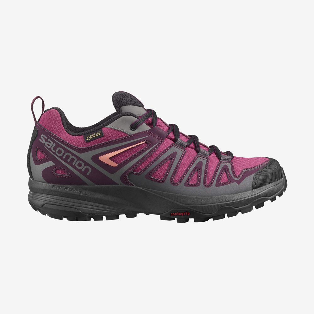 Salomon Vandresko Dame Lilla - X CREST GORE-TEX (JIZUC-2741)